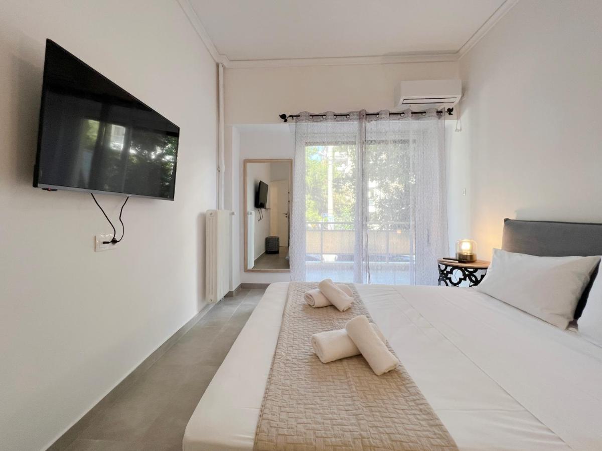 Mouson Modern 80Sqm Apt Next To Edem Beach Lägenhet Aten Exteriör bild