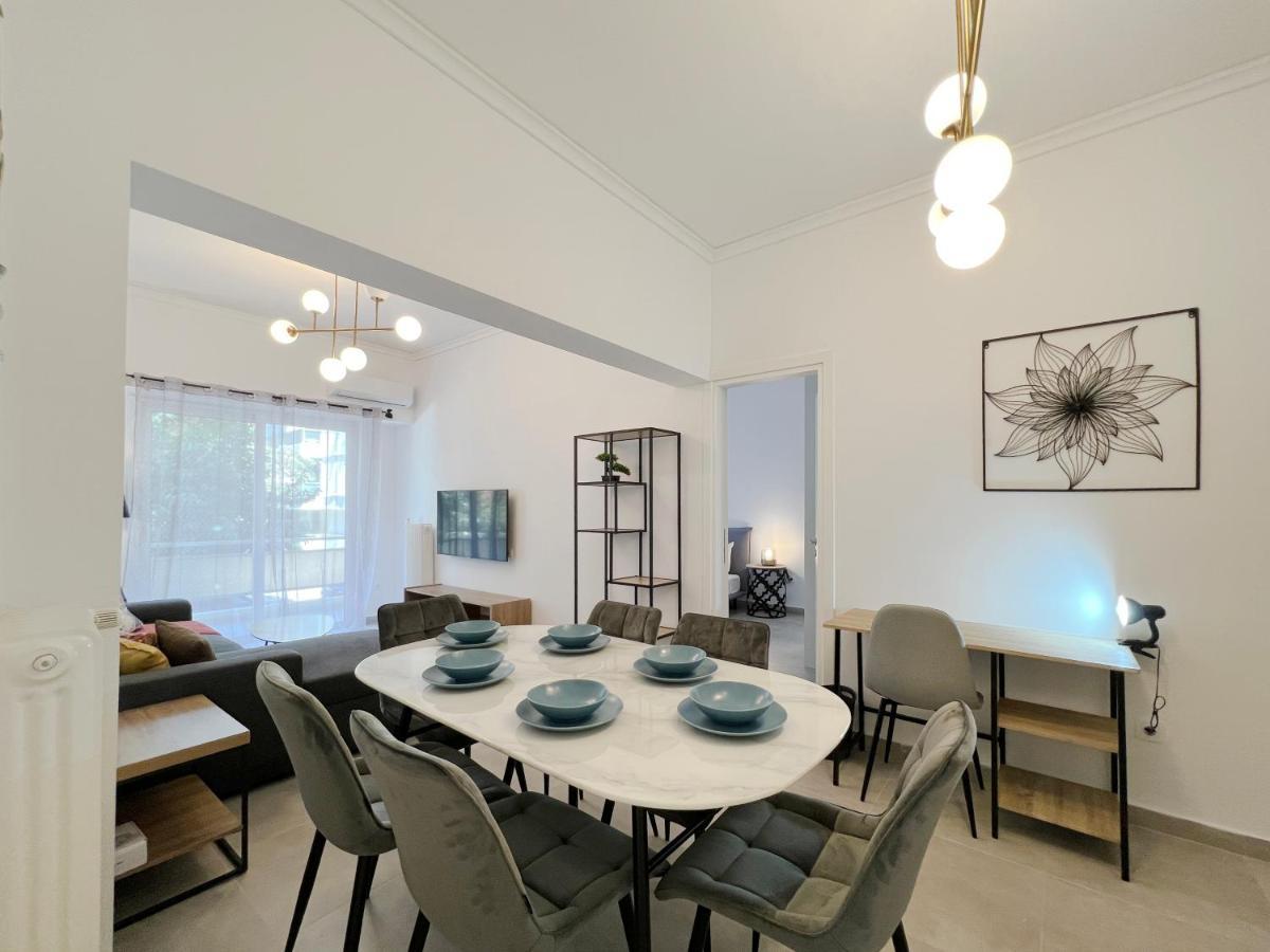 Mouson Modern 80Sqm Apt Next To Edem Beach Lägenhet Aten Exteriör bild